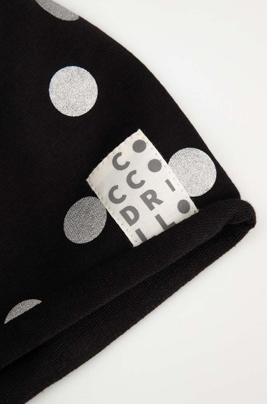 Coccodrillo czapka dziecięca WC4364305ASG czarny SS24