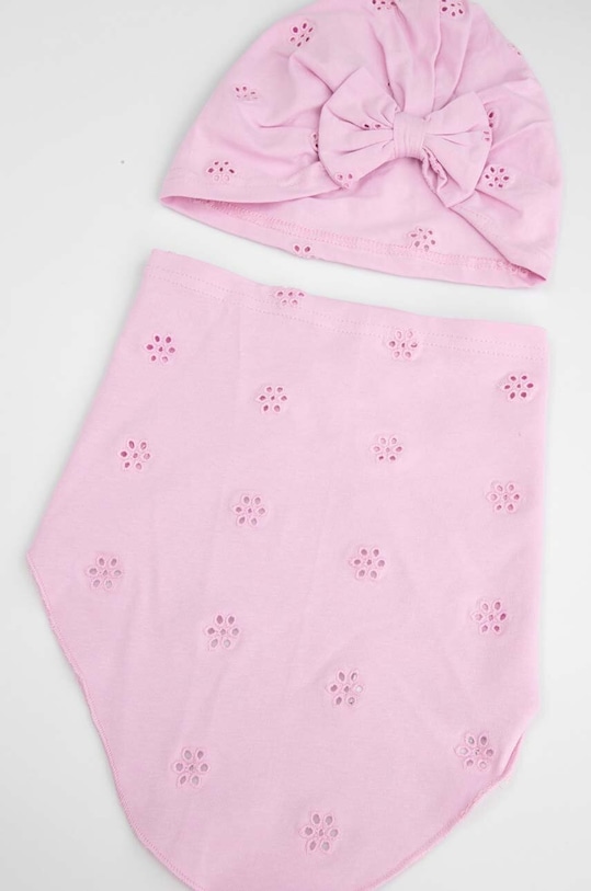 Lány Coccodrillo baba sapka WC4364309ASG rózsaszín