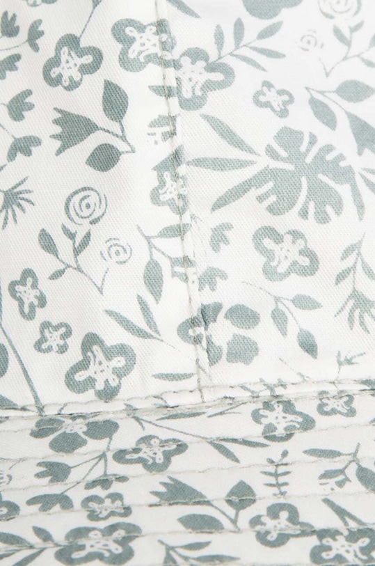 Дитячий двосторонній бавовняний капелюх Coccodrillo WC4363306ALG зелений SS24