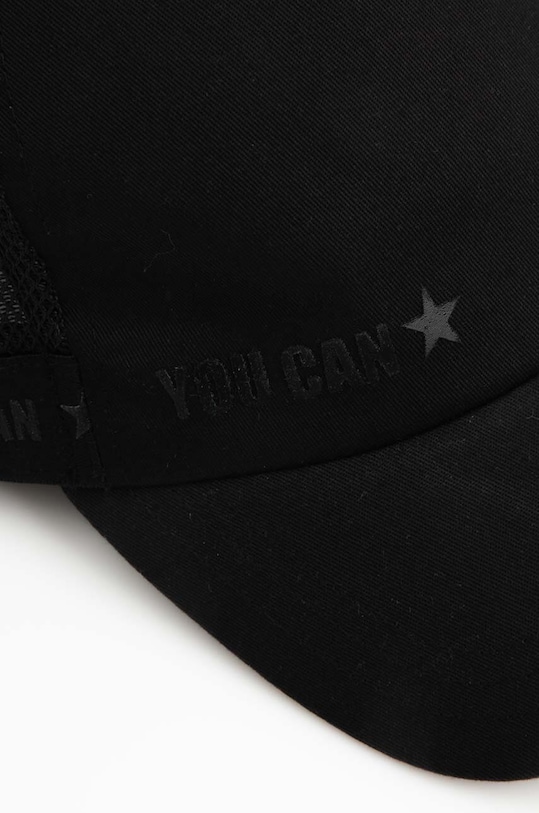 Coccodrillo czapka z daszkiem dziecięca WC4364224ALG czarny SS24