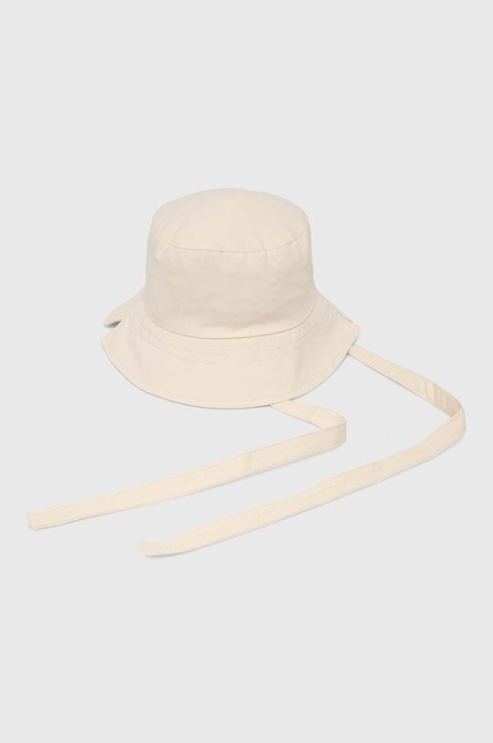 United Colors of Benetton pălărie din bumbac pentru copii 6G0QCA01Z.G.Seasonal bej SS24