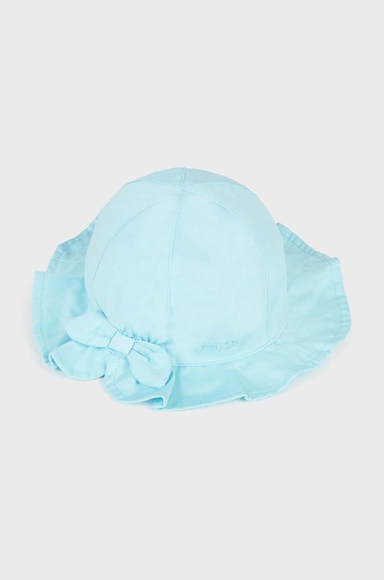 Mayoral kapelusz bawełniany dziecięcy bawełna turkusowy 10663.4K.Kapelu.PPYH