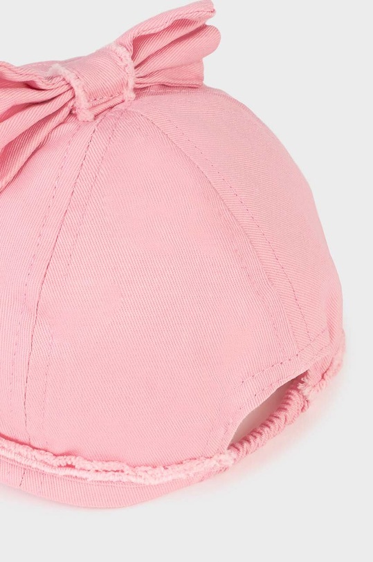 Dziewczynka Mayoral czapka z daszkiem bawełniana dziecięca 10669.4J.Czapki.PPYH różowy