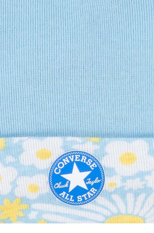 Converse komplet niemowlęcy - czapka i skarpetki 2-pack niebieski NC0331.G