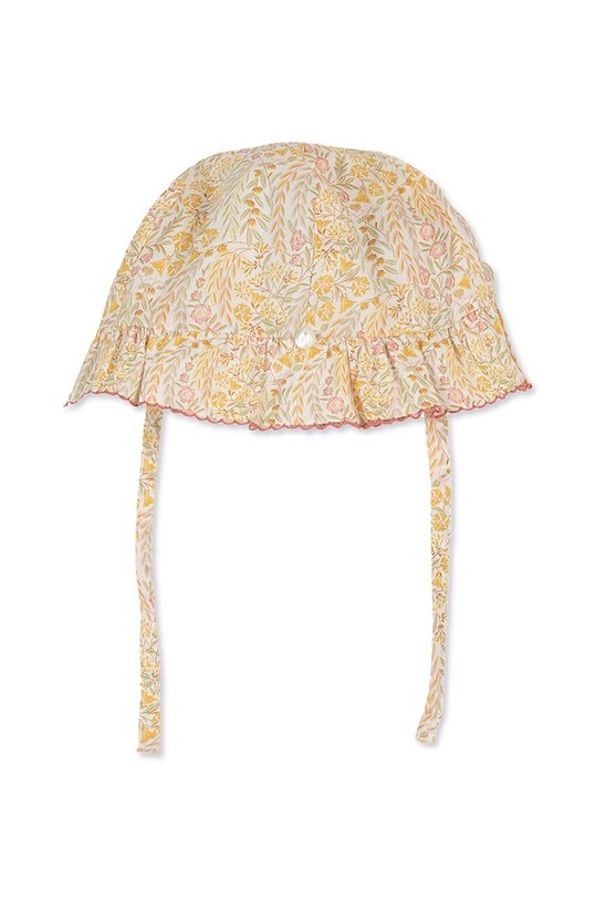 Бебешка памучна капела Tartine et Chocolat памук жълт TY90011.