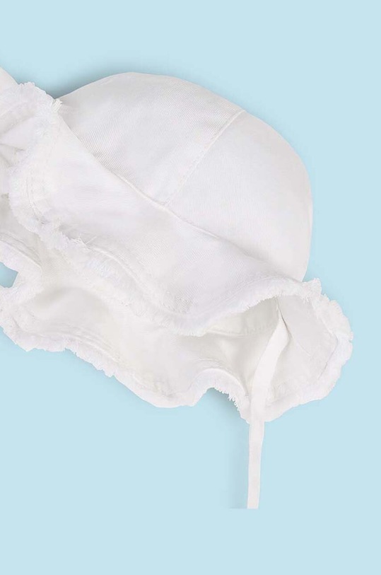 Παιδικό καπέλο Mayoral Newborn 9720.2G.Newborn.PPYH λευκό SS24