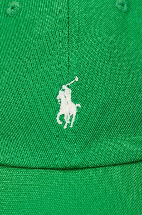 Polo Ralph Lauren czapka z daszkiem bawełniana dziecięca zielony 322785653051