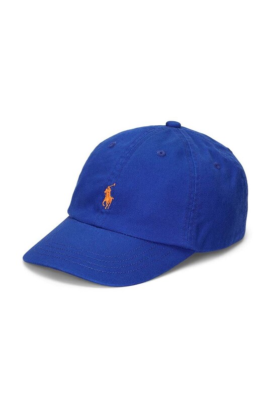 Otroška bombažna bejzbolska kapa Polo Ralph Lauren Bombaž modra 322785653052