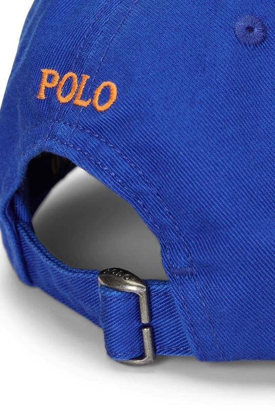 Chłopiec Polo Ralph Lauren czapka z daszkiem bawełniana dziecięca 322785653052 niebieski