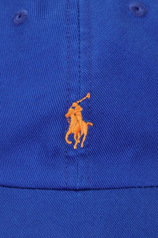 Polo Ralph Lauren czapka z daszkiem bawełniana dziecięca niebieski 322785653052