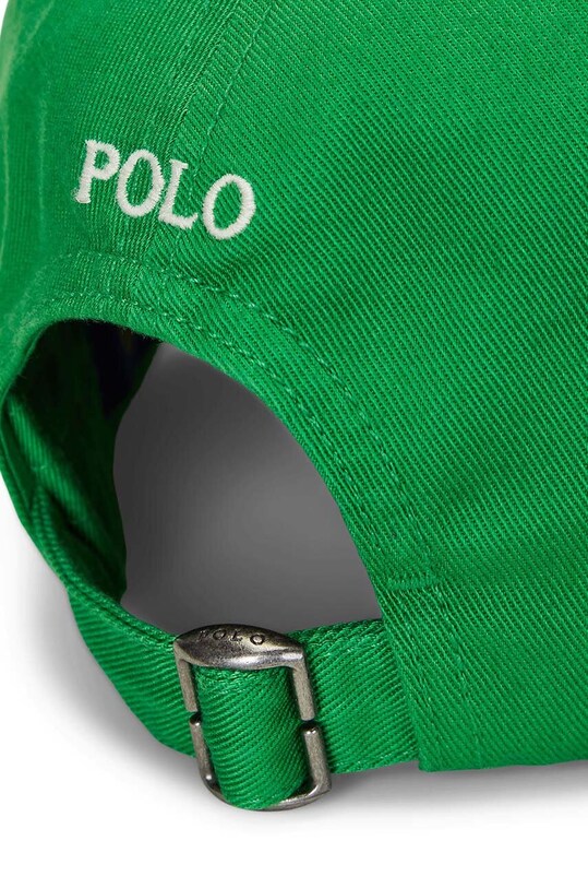 Dečki Otroška bombažna bejzbolska kapa Polo Ralph Lauren 323785653051 zelena