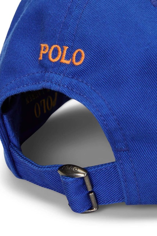 CHLAPEC Dětská bavlněná kšiltovka Polo Ralph Lauren 323785653052 modrá
