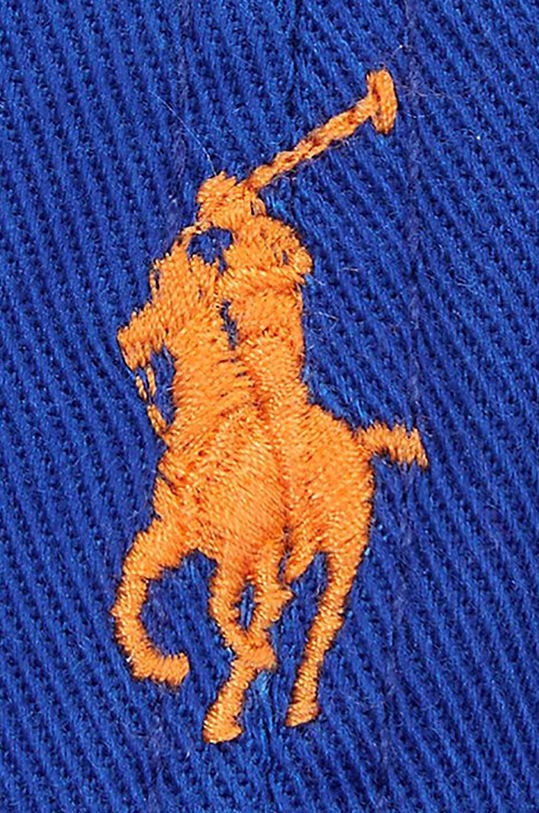 Dětská bavlněná kšiltovka Polo Ralph Lauren modrá 323785653052