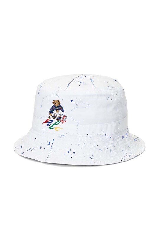 Otroški bombažni klobuk Polo Ralph Lauren Bombaž bela 323926670001