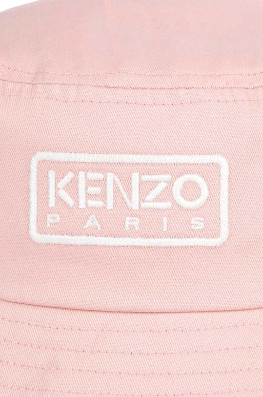 Chłopiec Kenzo Kids kapelusz bawełniany dziecięcy K60031.44.50 różowy