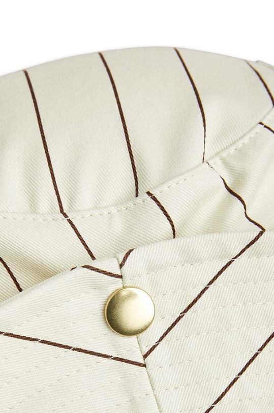 Mini Rodini kapelusz bawełniany dziecięcy Feather hike biały 2426510011