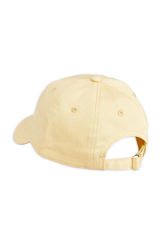 Mini Rodini czapka z daszkiem bawełniana dziecięca Tennis 2426510323 żółty SS24