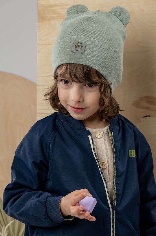 Dječaci Pamučna kapa za djecu Jamiks BATUMI BATUMI.Nak.JWG022.K zelena