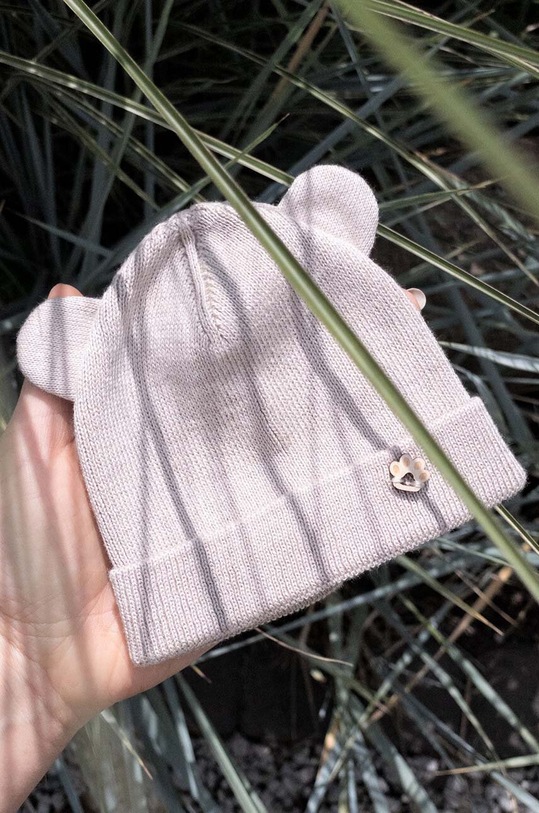 CHLAPEC Dětská čepice Jamiks TED TED.bam.Nak.JWG201.K béžová