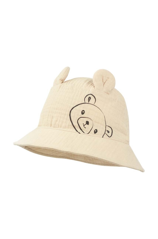 Детская хлопковая шляпа Jamiks VISERYS хлопок бежевый VISERYS.or.Nak.JLG169.K