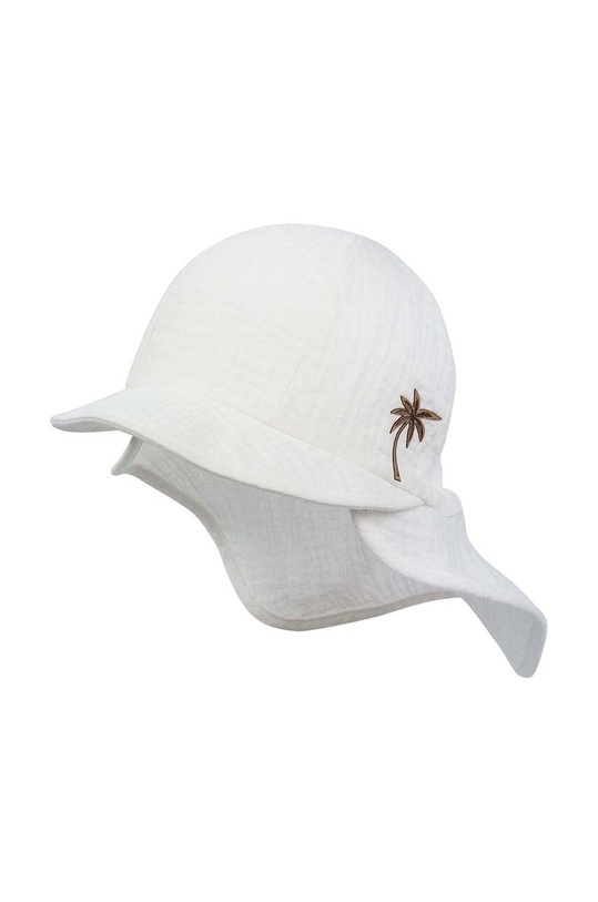 Jamiks caciula de bumbac pentru copii WERNER WERNER.or.Naky.JLG157.K alb SS24