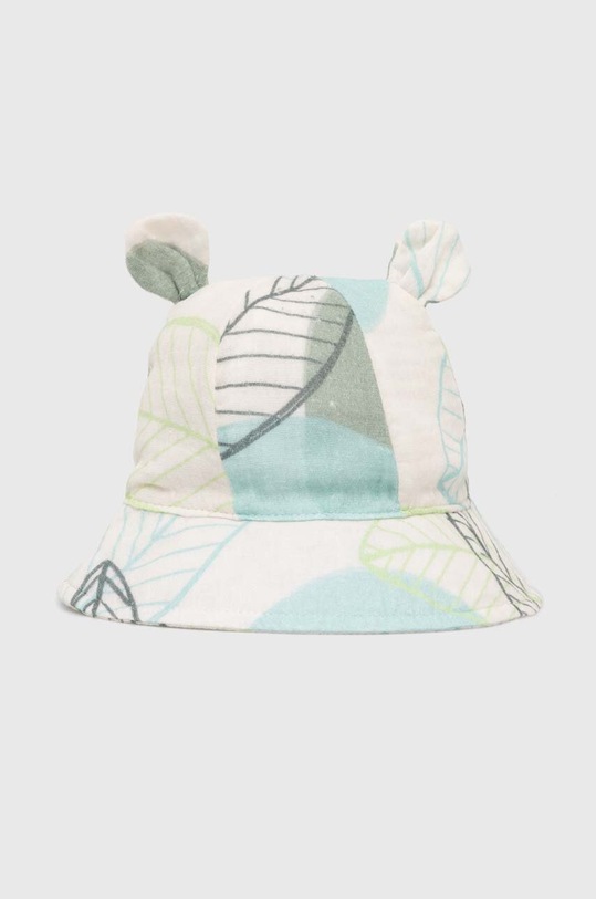 United Colors of Benetton kapelusz bawełniany dziecięcy wzorzyste beżowy 6G9NAA00E.K.W.Seasonal