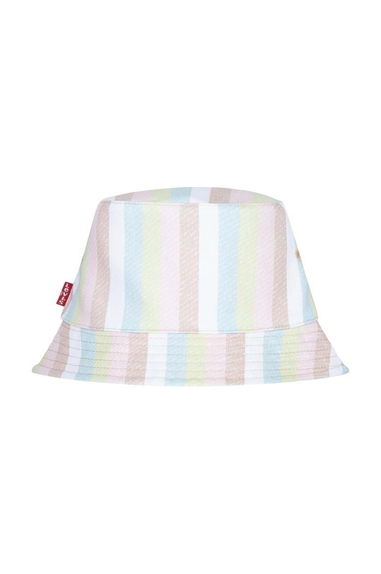Levi's kapelusz dwustronny bawełniany dziecięcy LAN LEVI'S REVERSIBLE BUCKET C 9A8612 pomarańczowy SS24