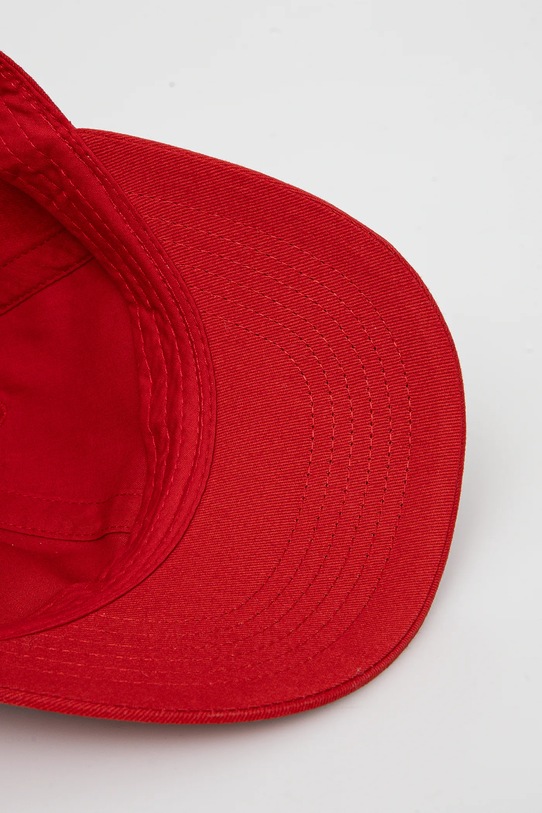 Παιδικό βαμβακερό καπέλο μπέιζμπολ Levi's LAN RICHMOND BATWING CURVE BRI κόκκινο 9A8615