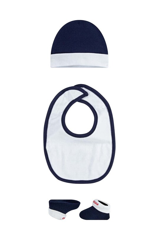 Converse komplet bawełniany niemowlęcy NC0224 zielony SS25
