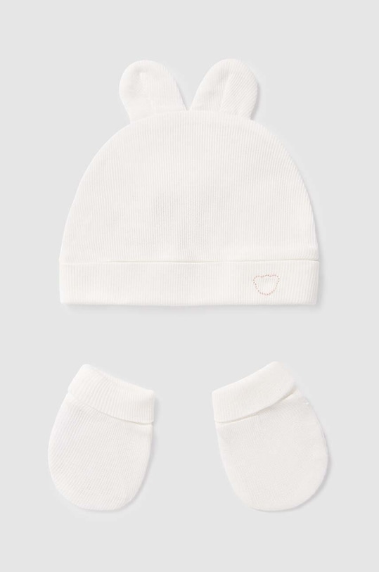 Дитяча шапка і рукавички Mayoral Newborn інші бежевий 19340.1Q.Newborn.PPYH