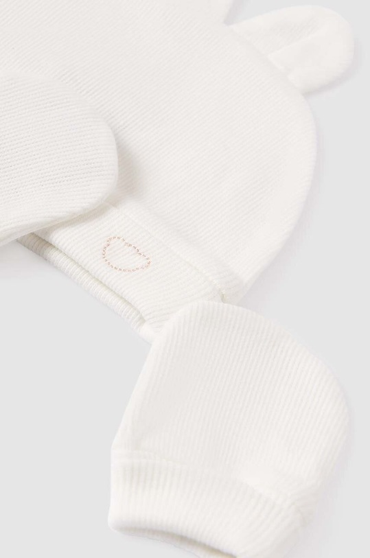 Хлопчик Дитяча шапка і рукавички Mayoral Newborn 19340.1Q.Newborn.PPYH бежевий