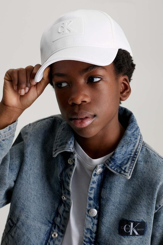 Calvin Klein Jeans czapka z daszkiem dziecięca IU0IU00591.PPYH