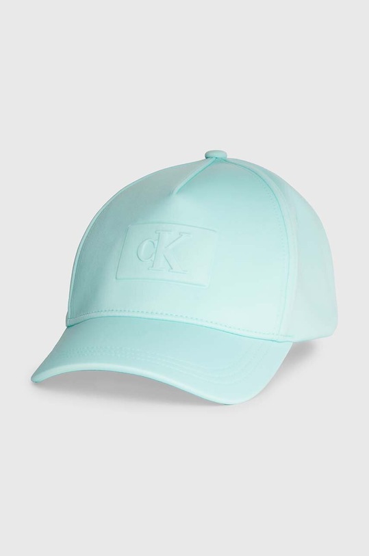 Otroška baseball kapa Calvin Klein Jeans Tanka modra IU0IU00591.PPYH