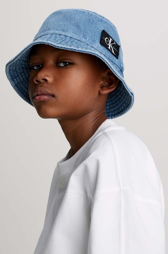 Calvin Klein Jeans kapelusz bawełniany dziecięcy IU0IU00593.PPYH