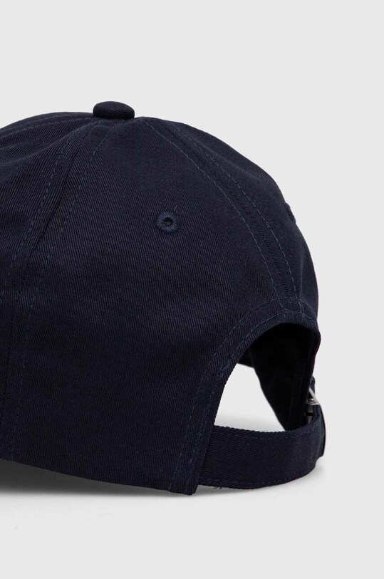 Chłopiec Tommy Hilfiger czapka z daszkiem bawełniana dziecięca AU0AU01528.PPYH granatowy