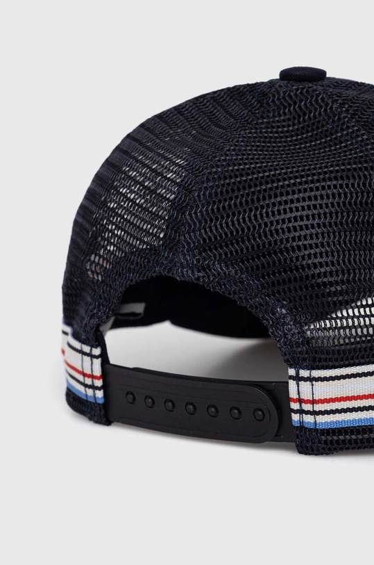 Chłopiec Tommy Hilfiger czapka z daszkiem bawełniana dziecięca AU0AU01883.PPYH granatowy