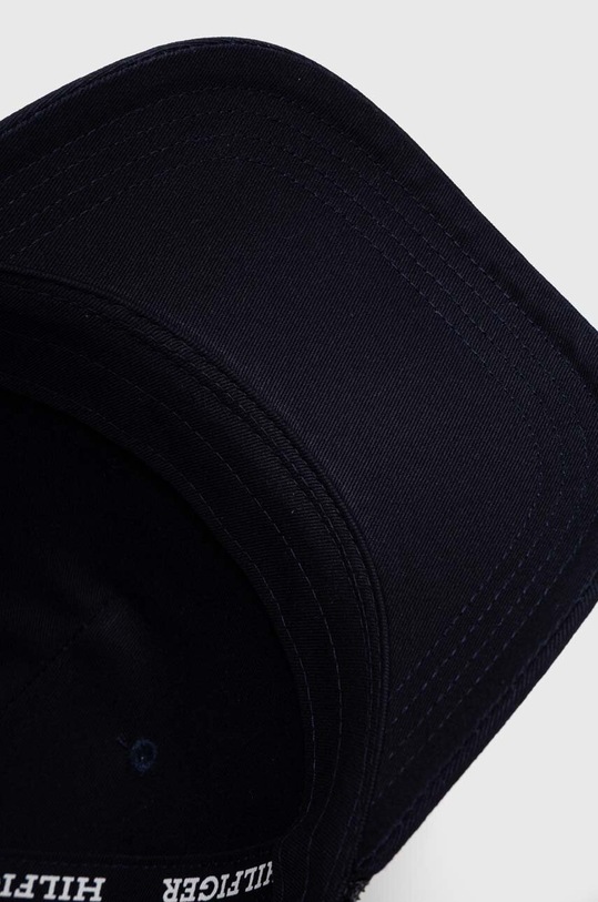 Tommy Hilfiger czapka z daszkiem bawełniana dziecięca granatowy AU0AU01883.PPYH