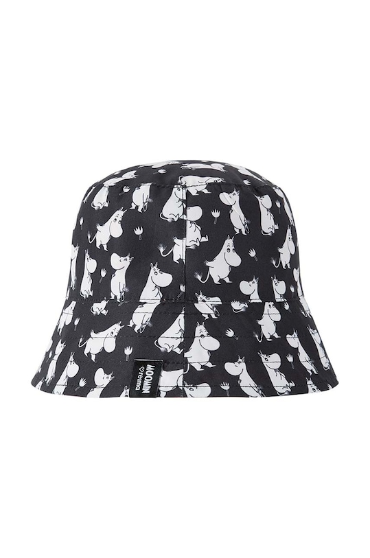 Παιδικό αναστρέψιμο καπέλο Reima Moomin Svalka μαύρο 5300268A.PPYH