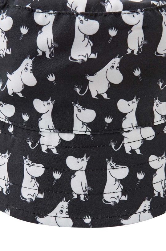 Παιδικό αναστρέψιμο καπέλο Reima Moomin Svalka 5300268A.PPYH μαύρο