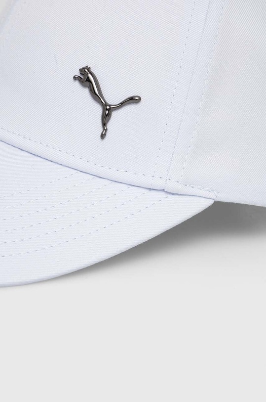 Puma czapka z daszkiem dziecięca PUMA Metal Cat Cap Jr 024549 niebieski SS24