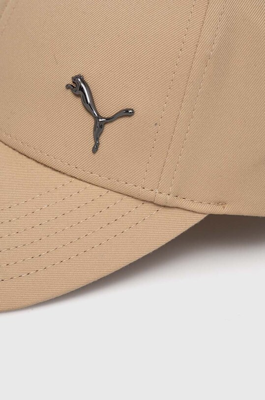 Fiú Puma gyerek baseball sapka PUMA Metal Cat Cap Jr 024549 bézs