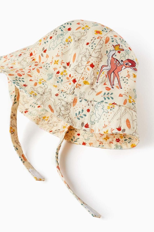 Παιδικό βαμβακερό καπέλο zippy 3106060801 μπεζ SS24