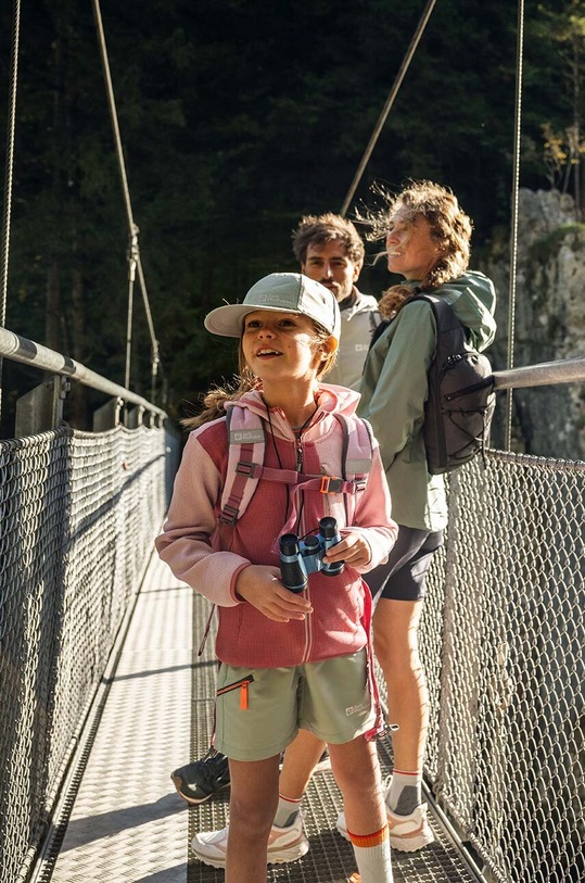 Băieți Jack Wolfskin șapcă de baseball pentru copii ACTIVE HIKE 1910542. verde