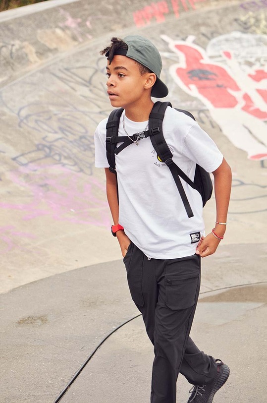 Jack Wolfskin czapka z daszkiem dziecięca SMILEYWORLD zielony 1912151