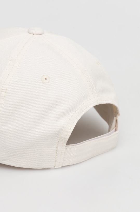 Akcesoria HUGO czapka z daszkiem bawełniana 50506053 beżowy
