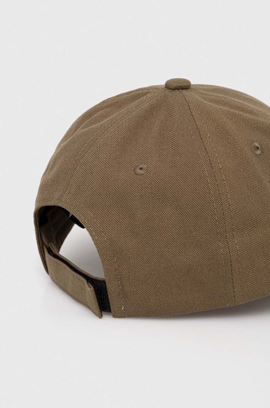 Akcesoria BOSS Orange czapka z daszkiem bawełniana 50505437 zielony
