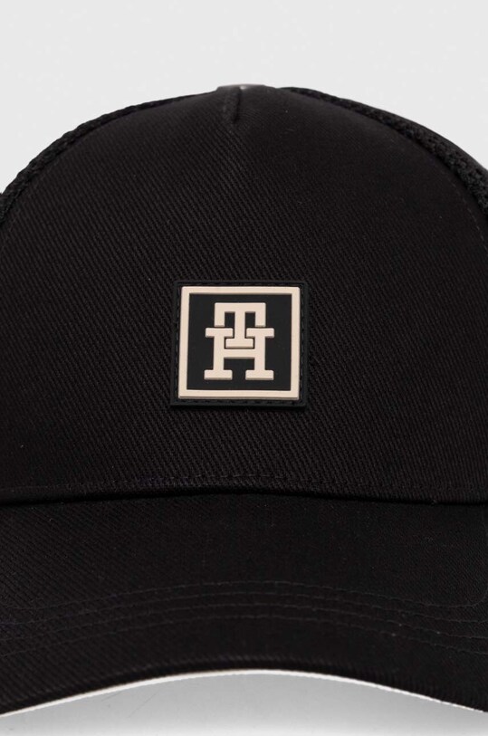Tommy Hilfiger czapka z daszkiem AM0AM12031 czarny SS24