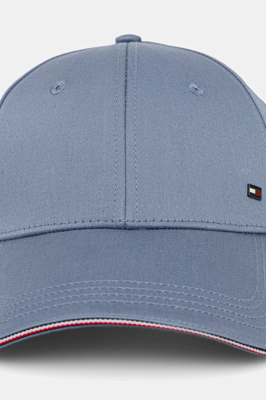 Bavlnená šiltovka Tommy Hilfiger AM0AM12035 modrá SS25