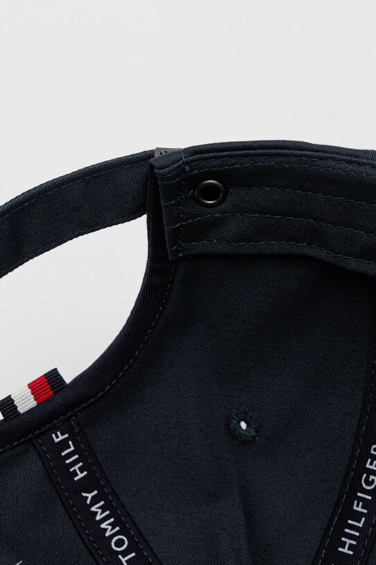 Tommy Hilfiger șapcă de baseball din bumbac bleumarin AM0AM12035