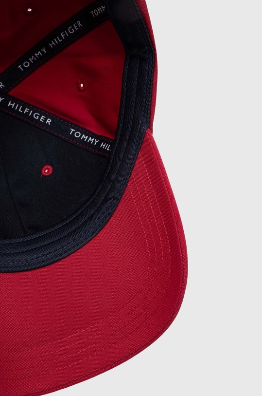 Kapa s šiltom Tommy Hilfiger rdeča AM0AM12043